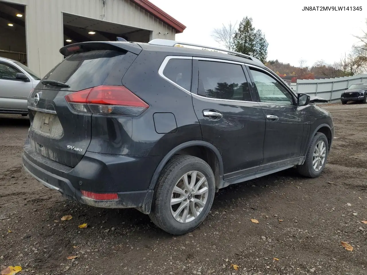 JN8AT2MV9LW141345 2020 Nissan Rogue S