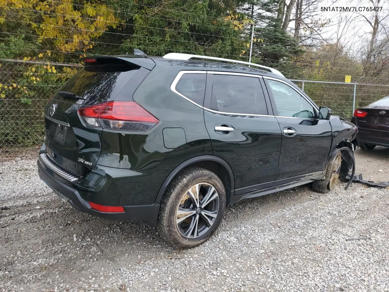 5N1AT2MV7LC765427 2020 Nissan Rogue S