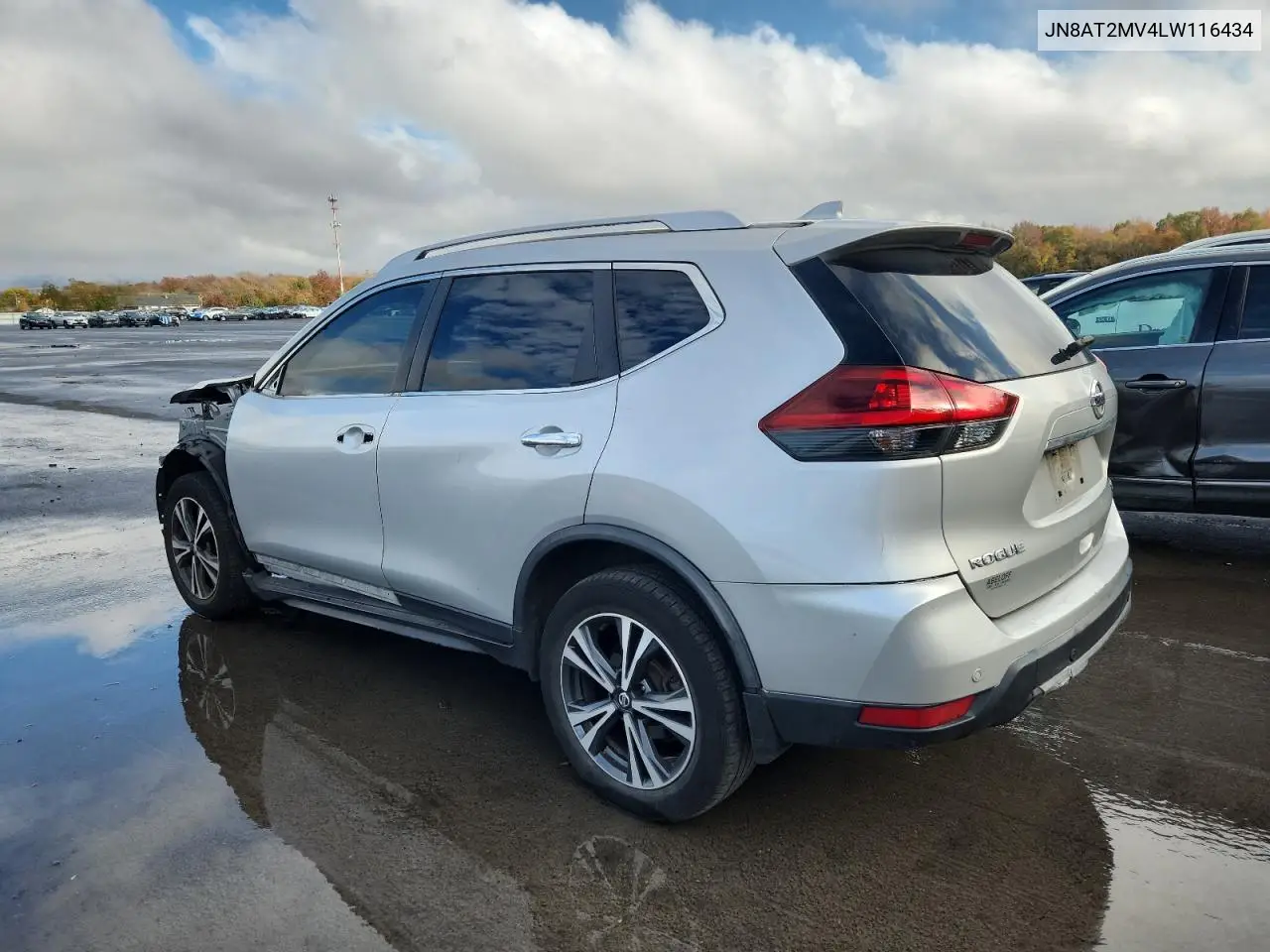 JN8AT2MV4LW116434 2020 Nissan Rogue S