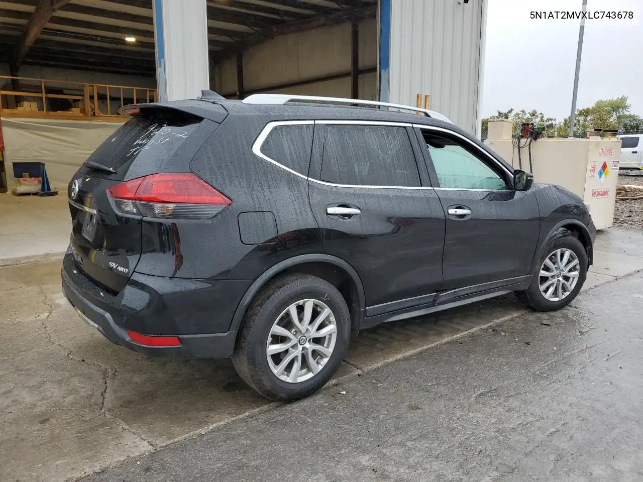 5N1AT2MVXLC743678 2020 Nissan Rogue S