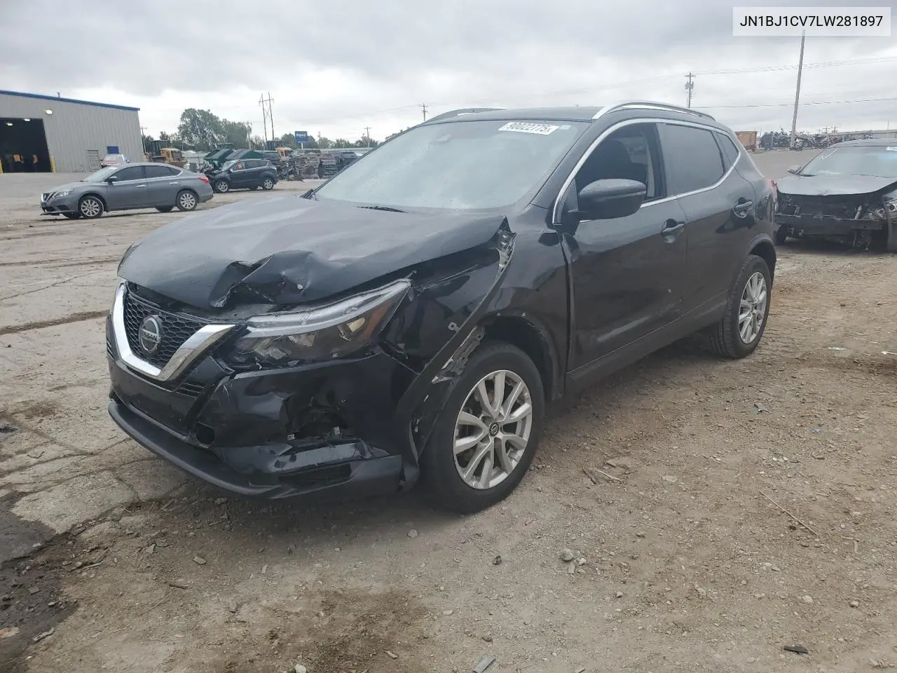JN1BJ1CV7LW281897 2020 Nissan Rogue Sport S