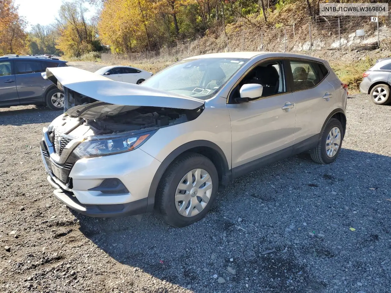JN1BJ1CW8LW369804 2020 Nissan Rogue Sport S