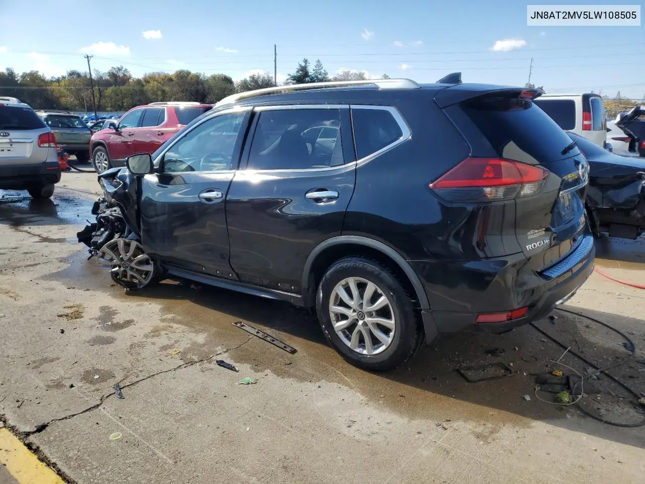 JN8AT2MV5LW108505 2020 Nissan Rogue S
