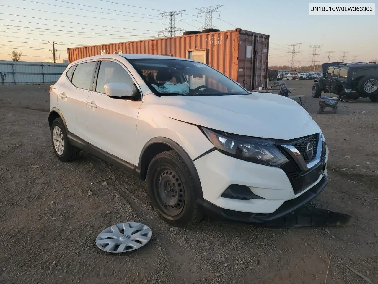 JN1BJ1CW0LW363303 2020 Nissan Rogue Sport S