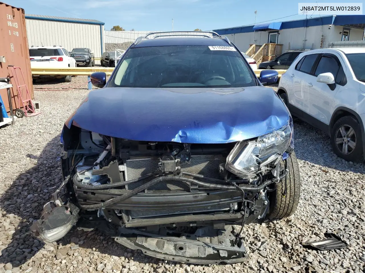 JN8AT2MT5LW012839 2020 Nissan Rogue S
