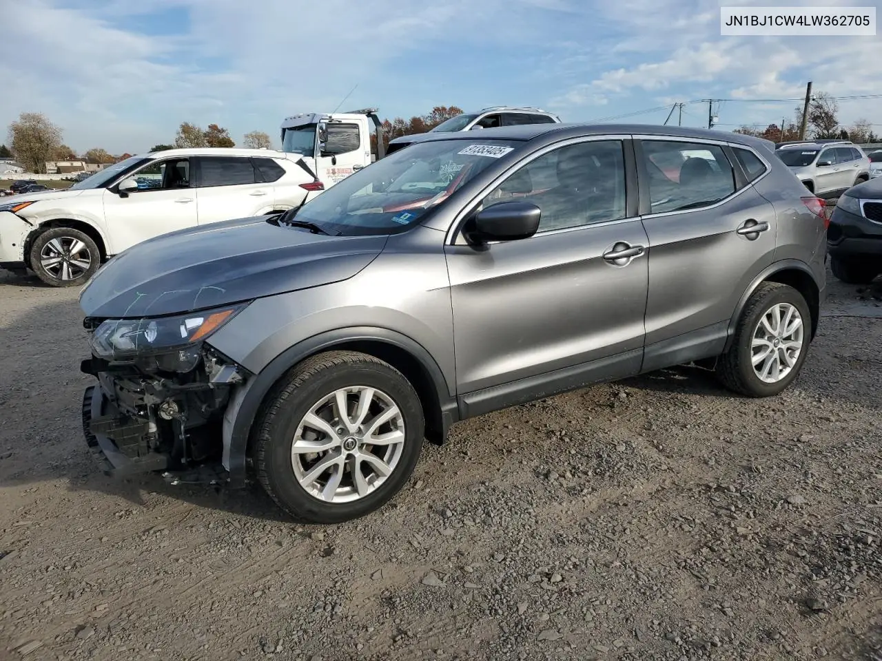 JN1BJ1CW4LW362705 2020 Nissan Rogue Sport S