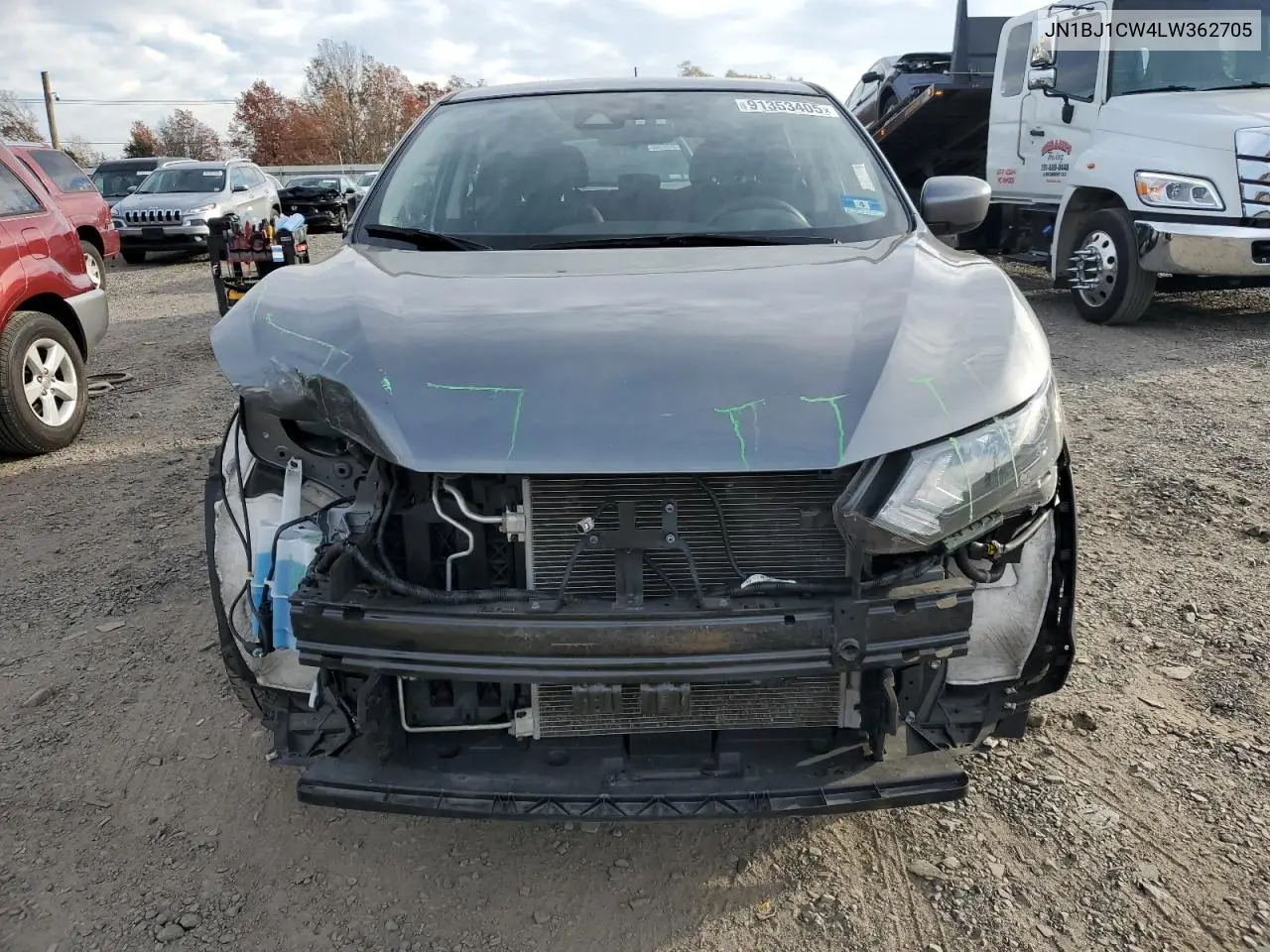 JN1BJ1CW4LW362705 2020 Nissan Rogue Sport S
