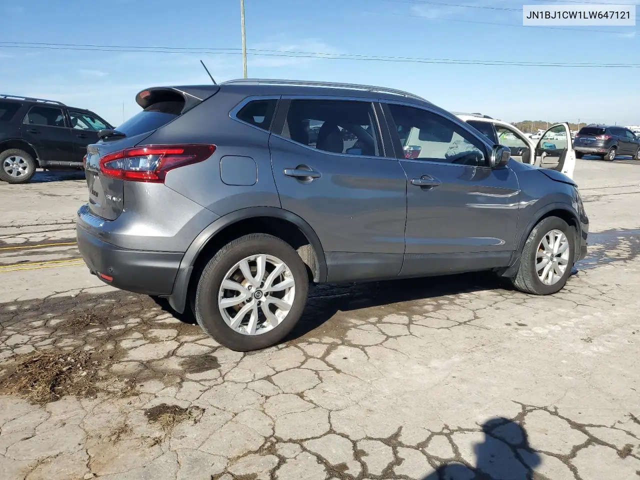 JN1BJ1CW1LW647121 2020 Nissan Rogue Sport S