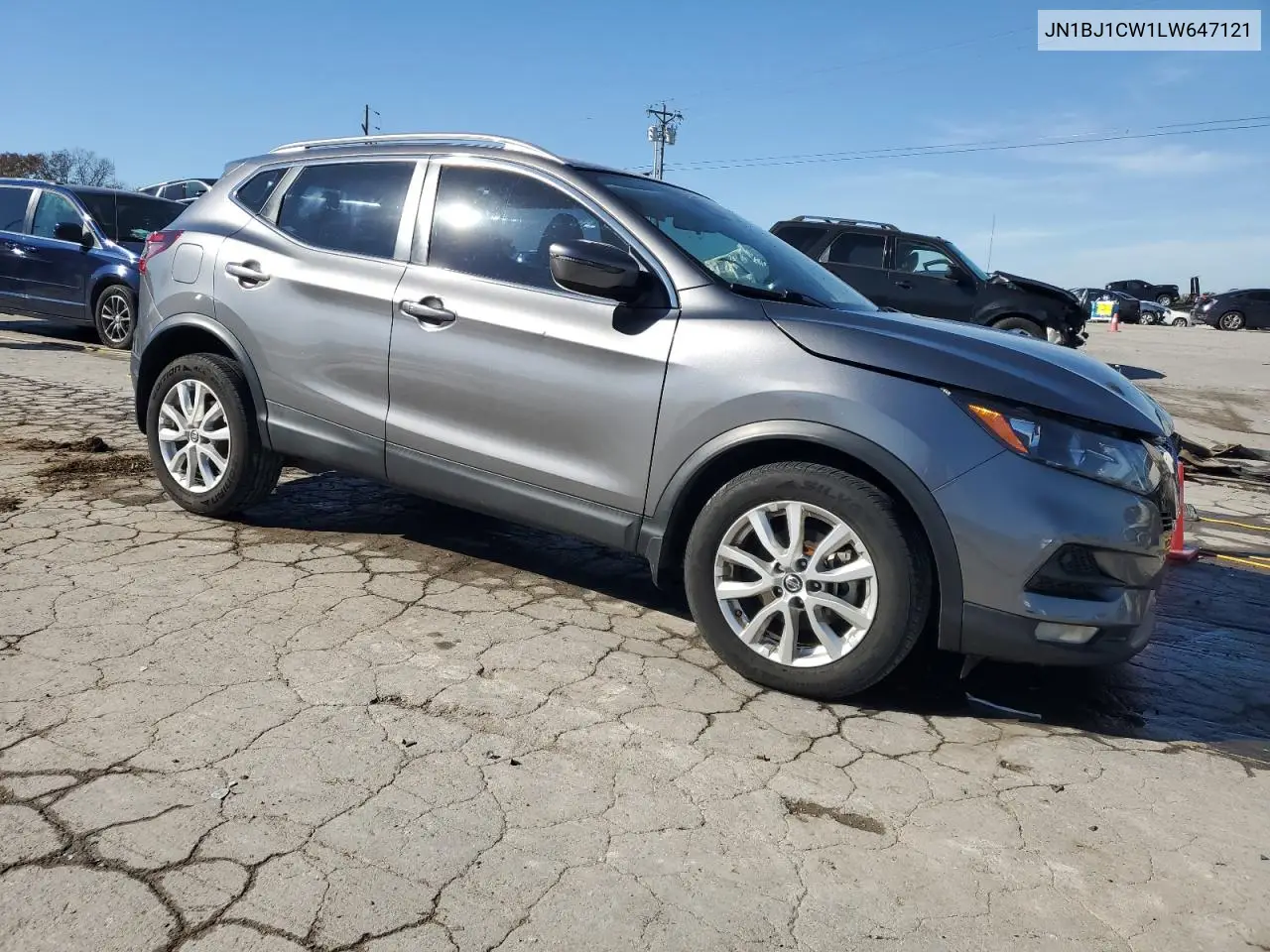 JN1BJ1CW1LW647121 2020 Nissan Rogue Sport S
