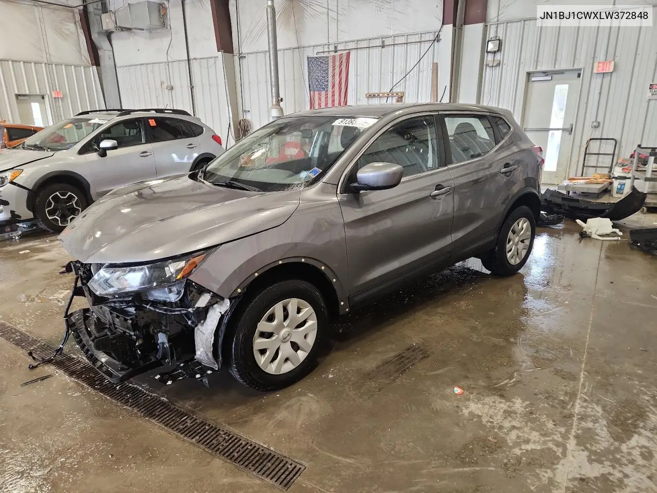 JN1BJ1CWXLW372848 2020 Nissan Rogue Sport S