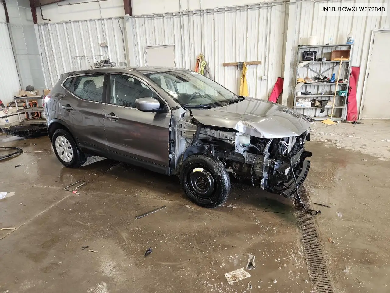 JN1BJ1CWXLW372848 2020 Nissan Rogue Sport S