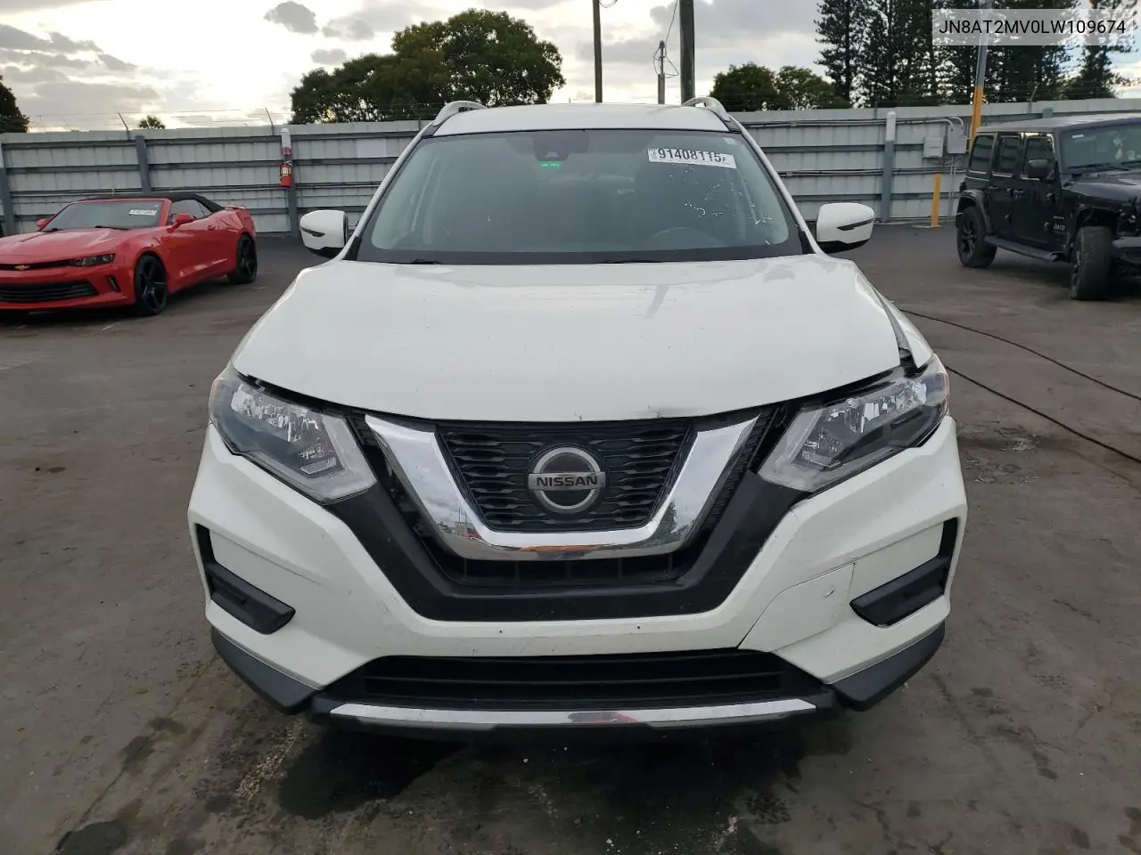 JN8AT2MV0LW109674 2020 Nissan Rogue S