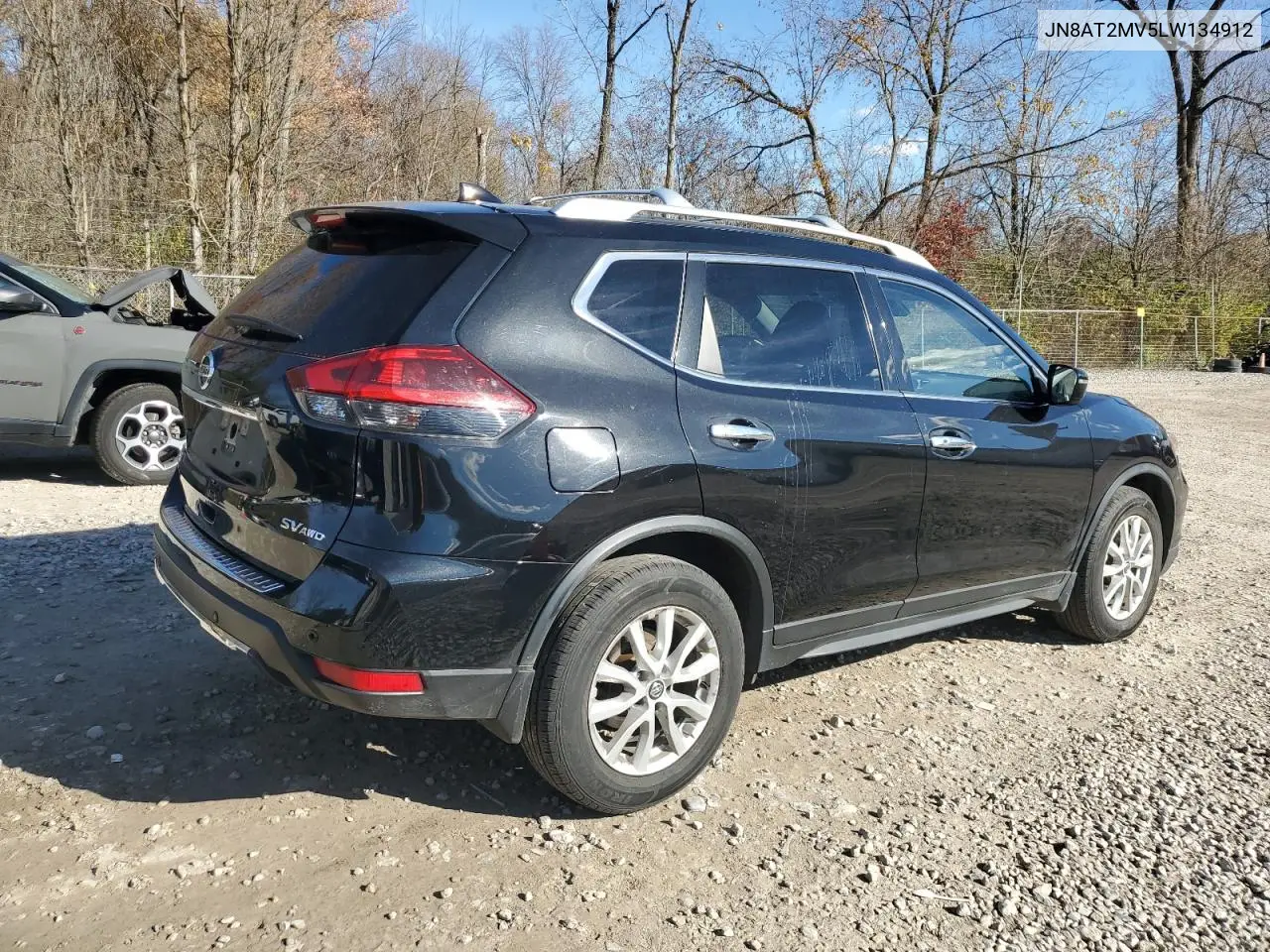 JN8AT2MV5LW134912 2020 Nissan Rogue S