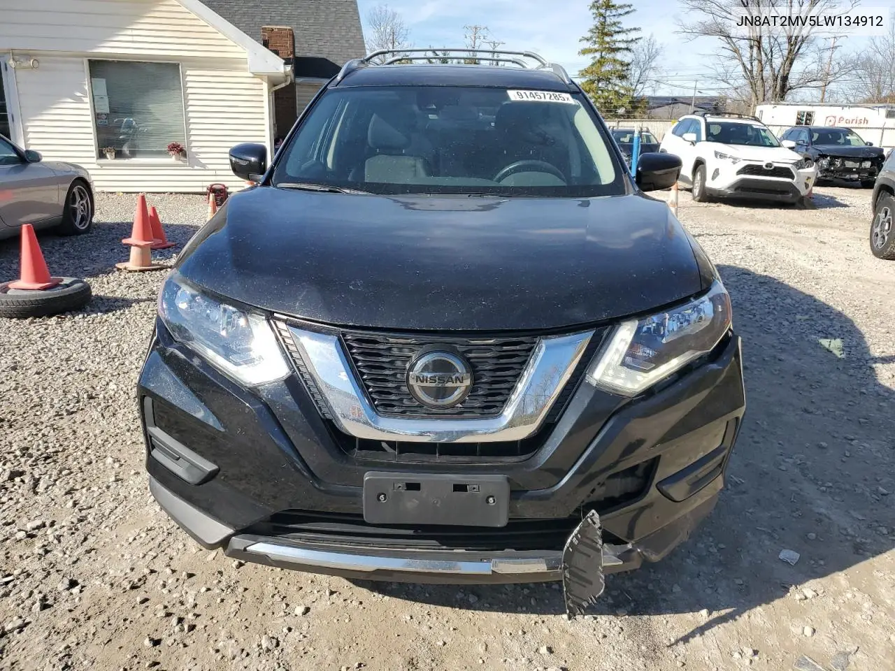 JN8AT2MV5LW134912 2020 Nissan Rogue S