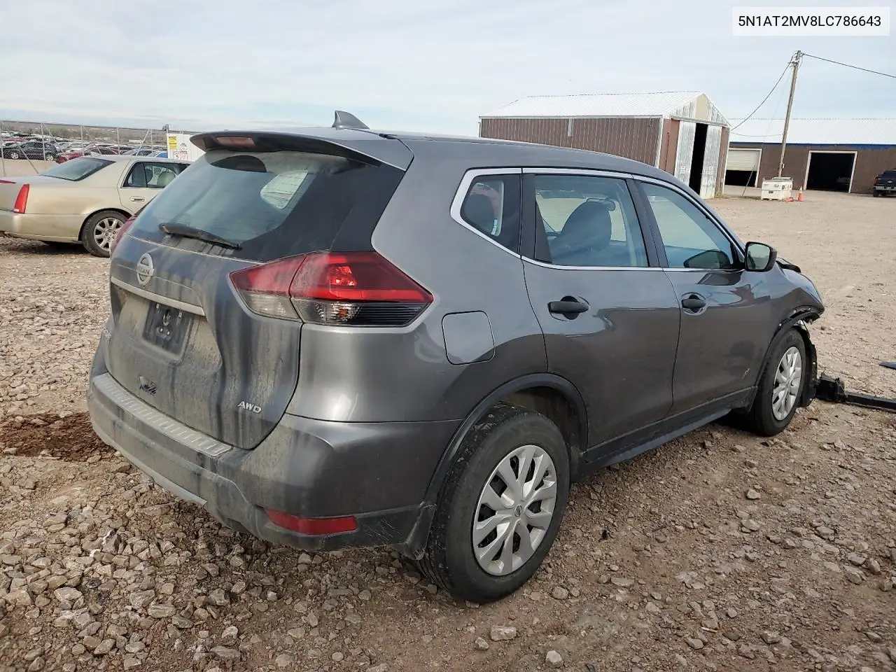 5N1AT2MV8LC786643 2020 Nissan Rogue S