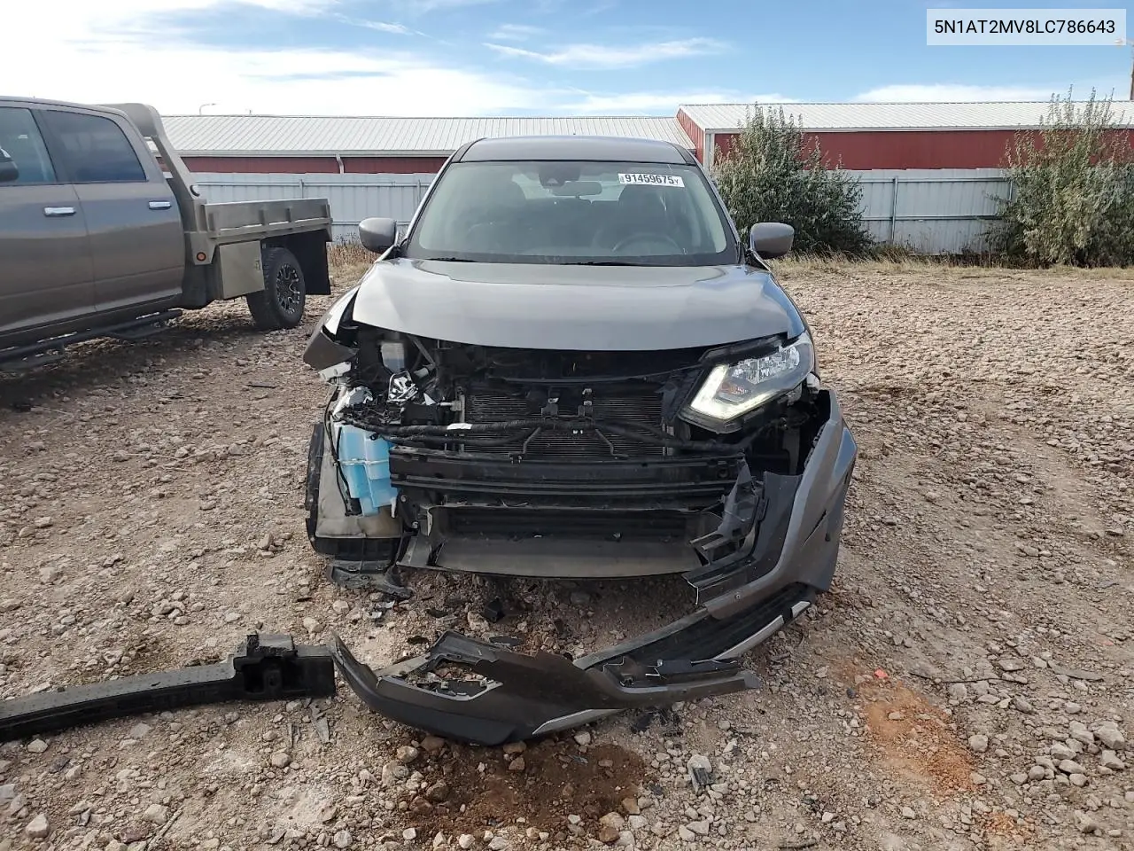 5N1AT2MV8LC786643 2020 Nissan Rogue S