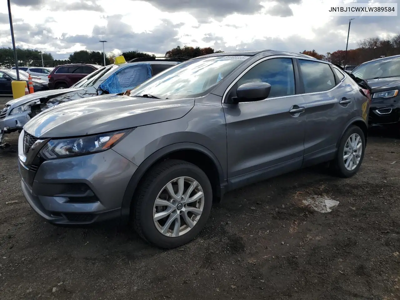 JN1BJ1CWXLW389584 2020 Nissan Rogue Sport S