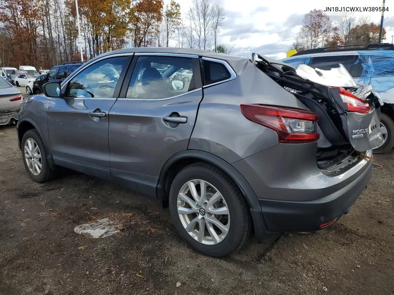 JN1BJ1CWXLW389584 2020 Nissan Rogue Sport S
