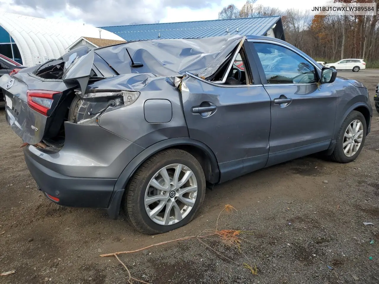 JN1BJ1CWXLW389584 2020 Nissan Rogue Sport S
