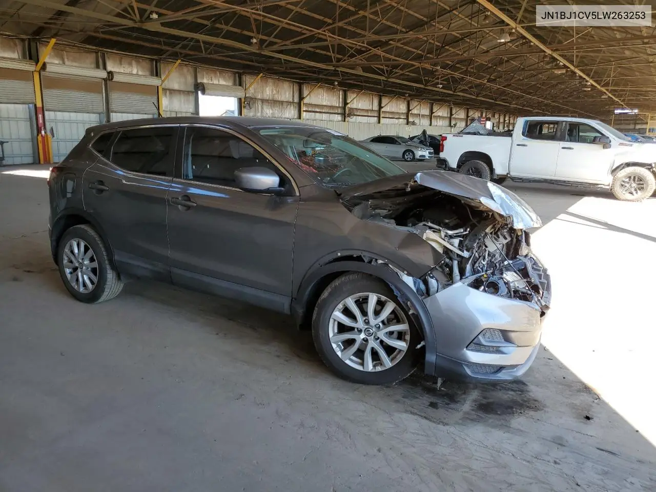 JN1BJ1CV5LW263253 2020 Nissan Rogue Sport S