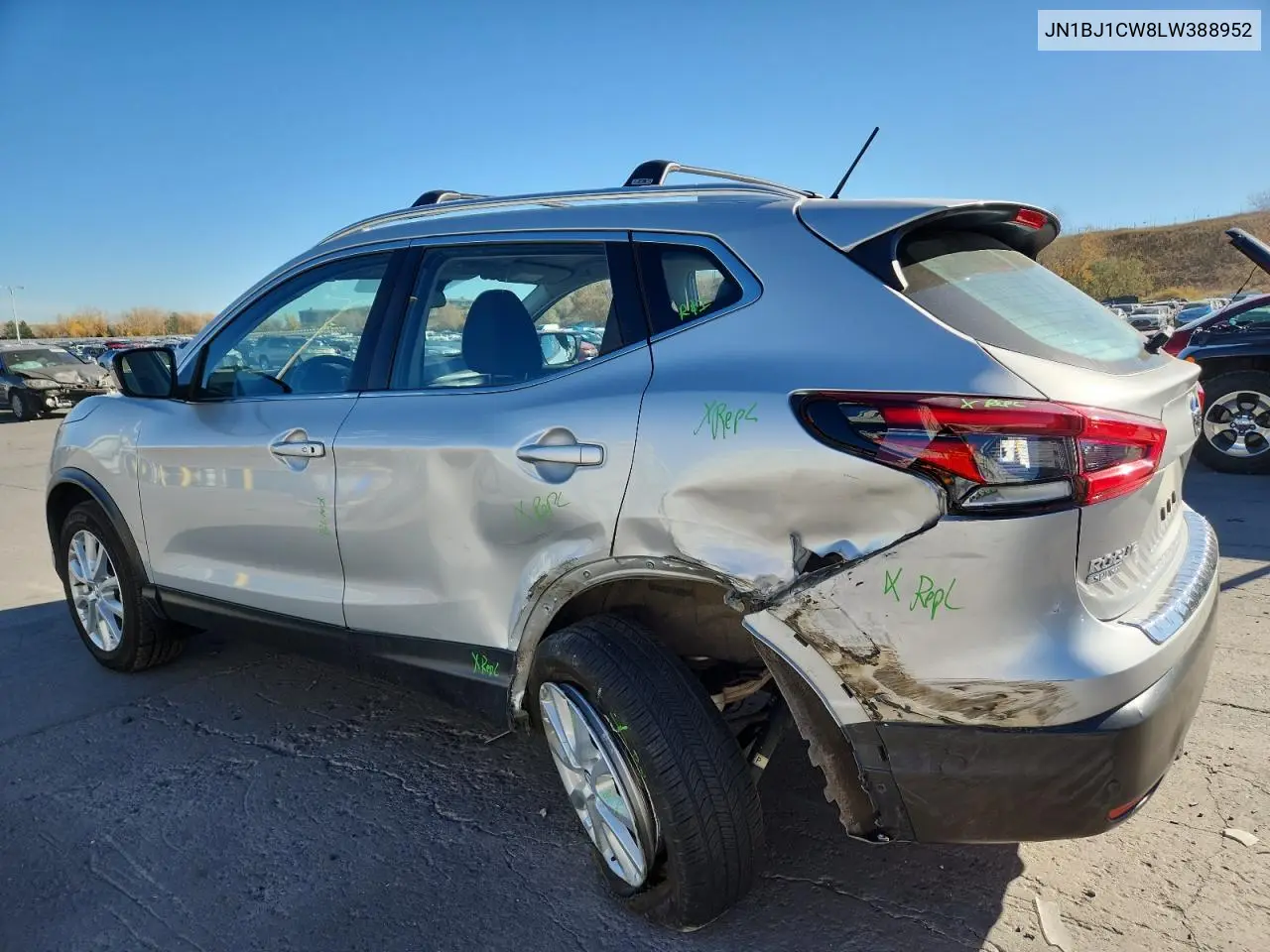 JN1BJ1CW8LW388952 2020 Nissan Rogue Sport S