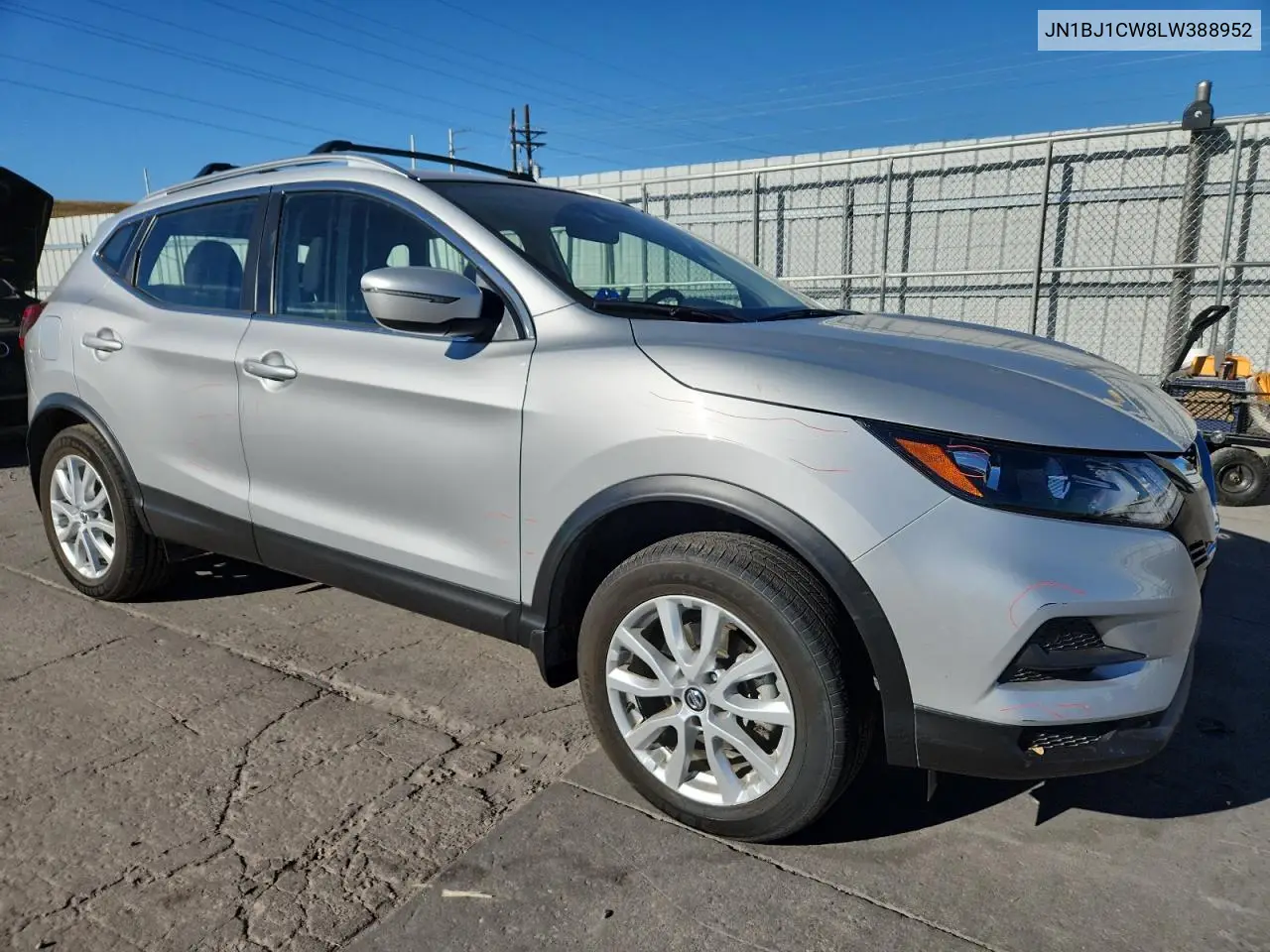 JN1BJ1CW8LW388952 2020 Nissan Rogue Sport S