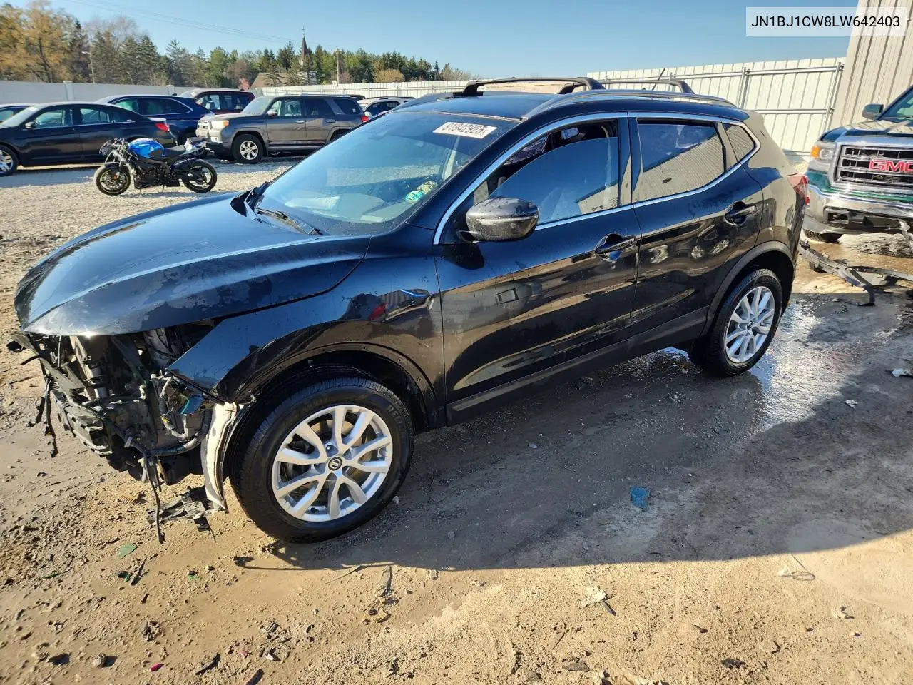 JN1BJ1CW8LW642403 2020 Nissan Rogue Sport S