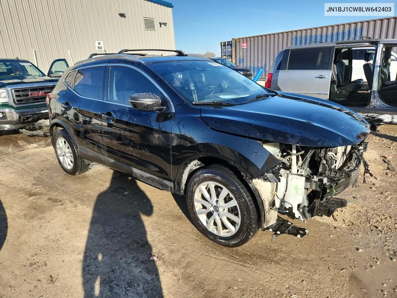 JN1BJ1CW8LW642403 2020 Nissan Rogue Sport S