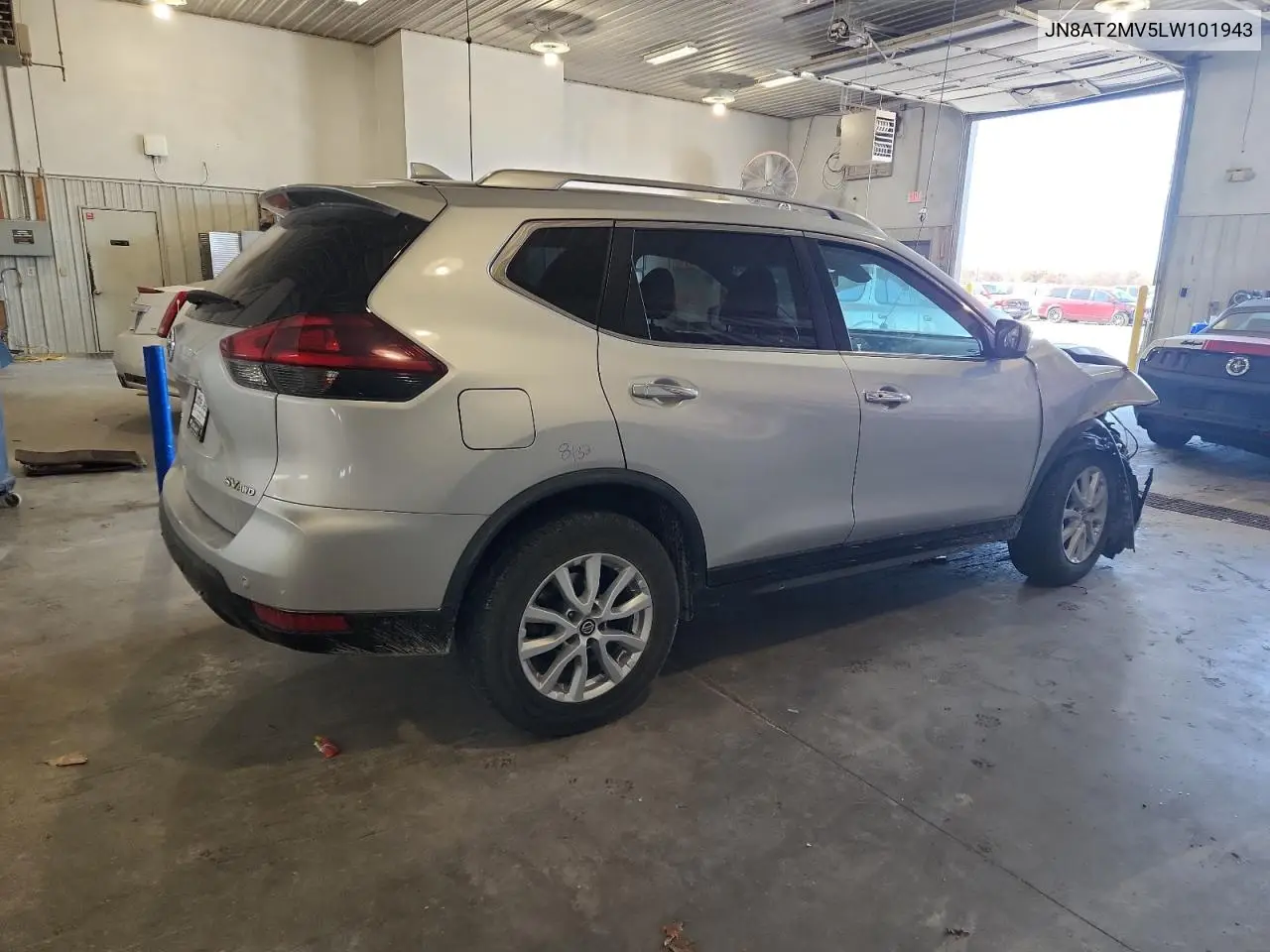 JN8AT2MV5LW101943 2020 Nissan Rogue S