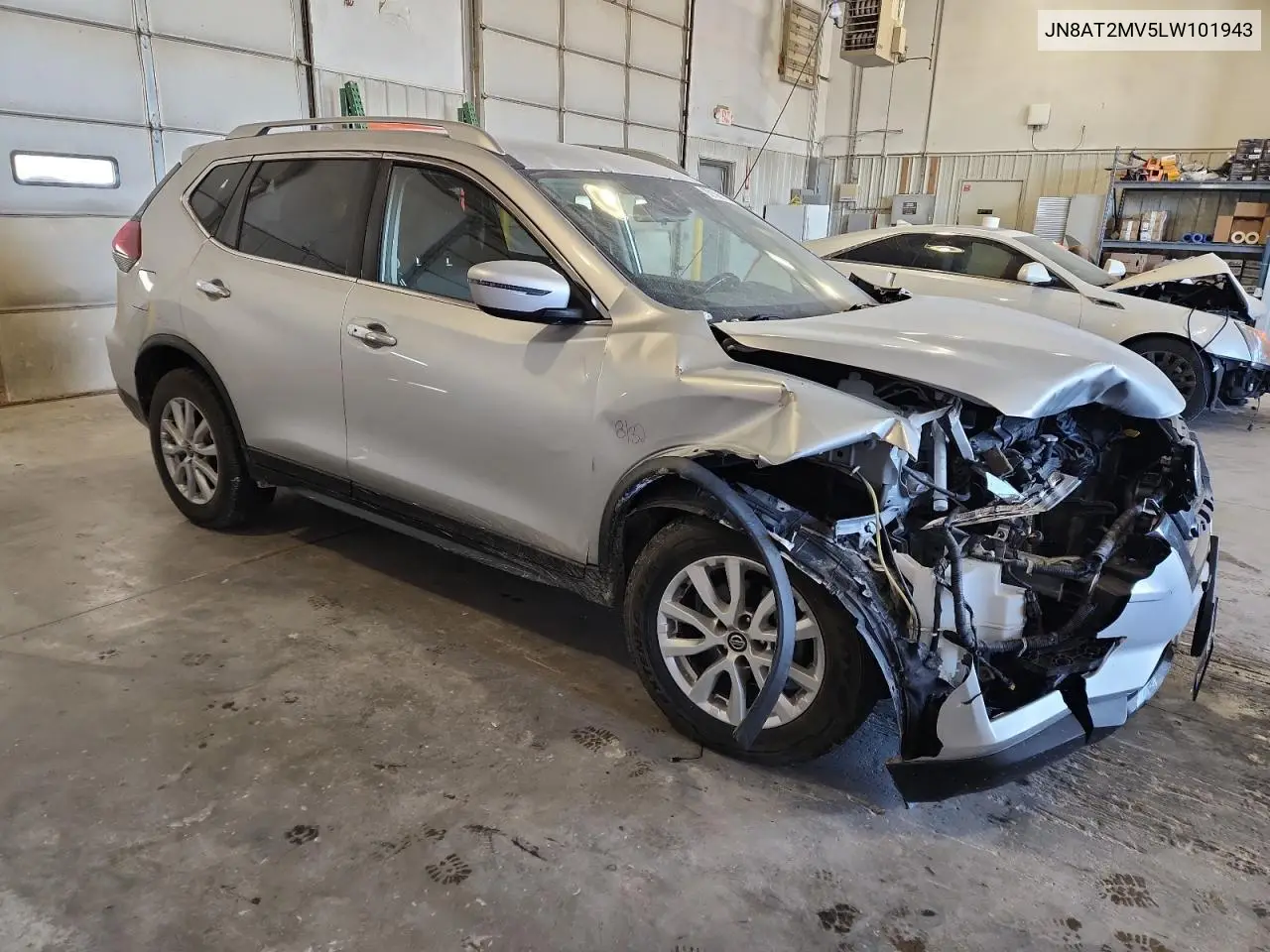 JN8AT2MV5LW101943 2020 Nissan Rogue S