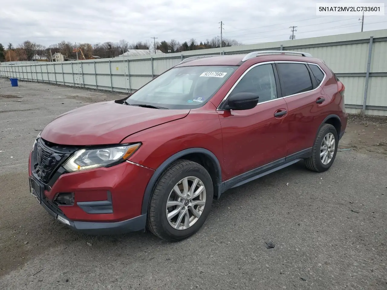 5N1AT2MV2LC733601 2020 Nissan Rogue S