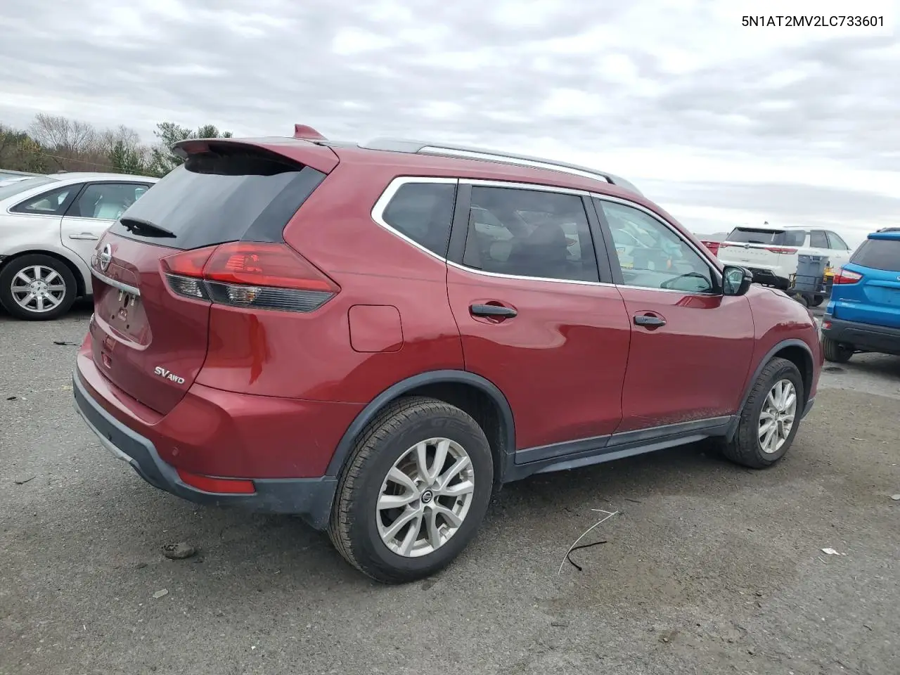 5N1AT2MV2LC733601 2020 Nissan Rogue S