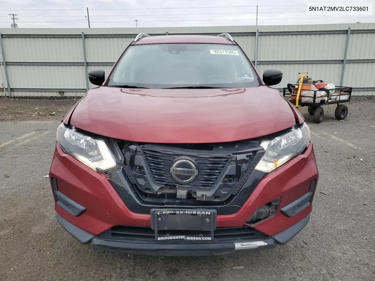 5N1AT2MV2LC733601 2020 Nissan Rogue S