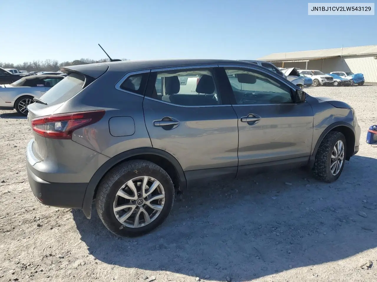 JN1BJ1CV2LW543129 2020 Nissan Rogue Sport S