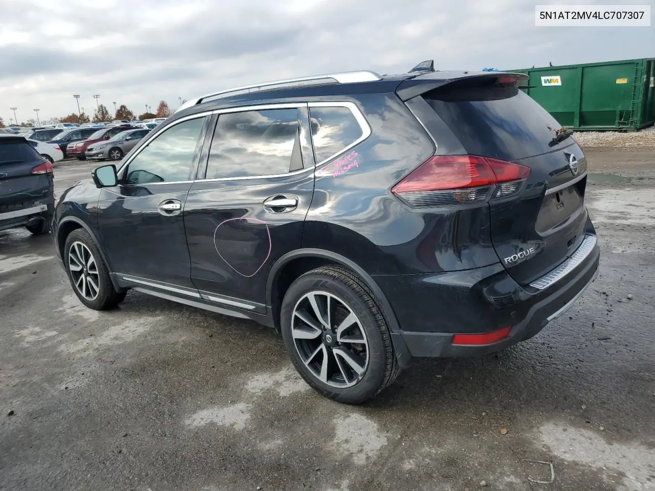 5N1AT2MV4LC707307 2020 Nissan Rogue S