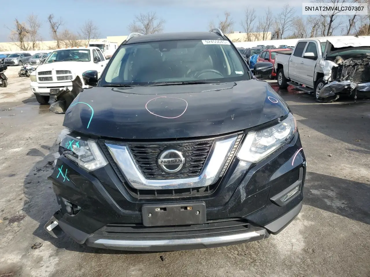 5N1AT2MV4LC707307 2020 Nissan Rogue S