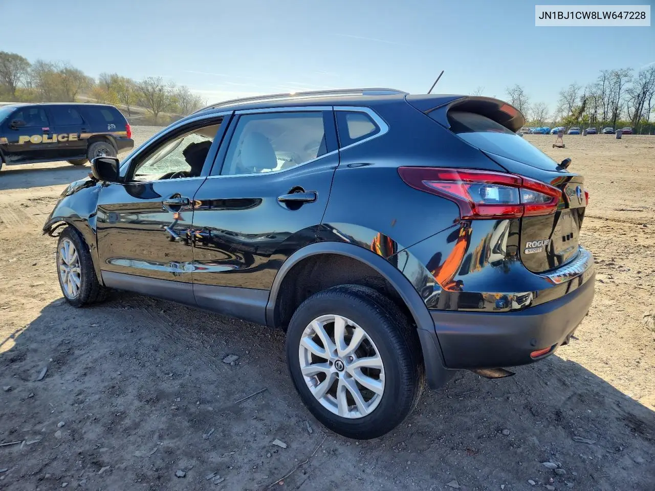 JN1BJ1CW8LW647228 2020 Nissan Rogue Sport S