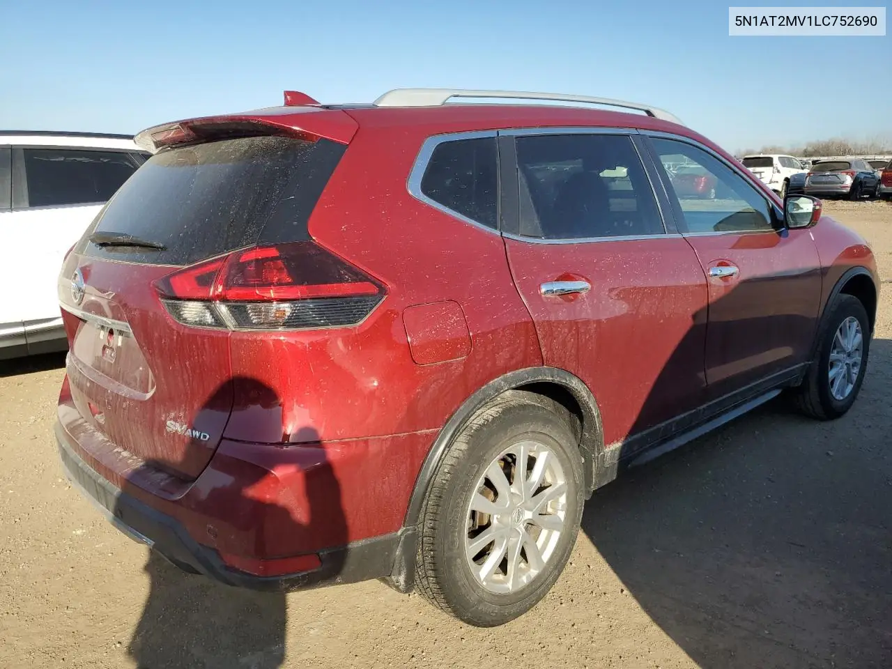 5N1AT2MV1LC752690 2020 Nissan Rogue S