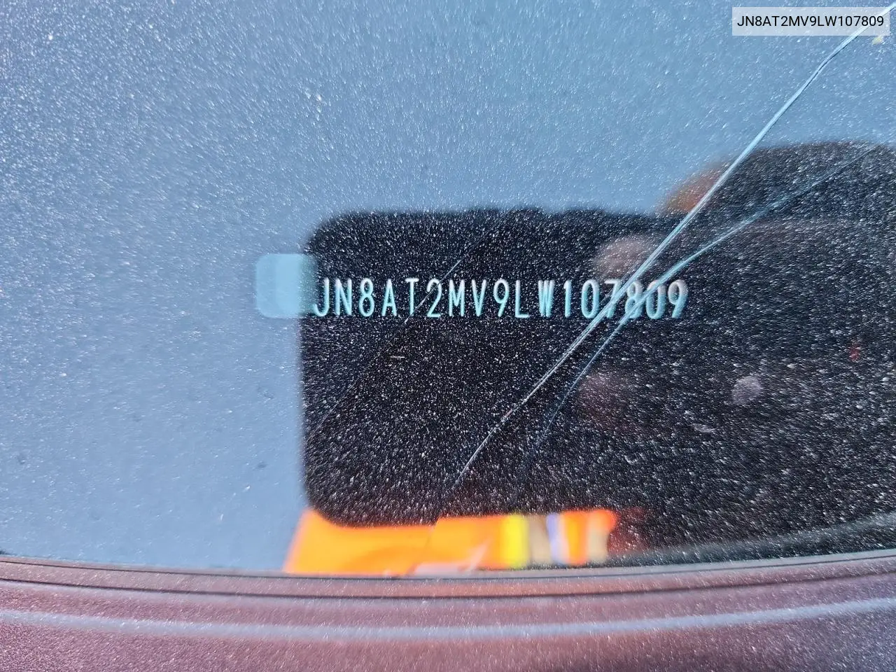 JN8AT2MV9LW107809 2020 Nissan Rogue S
