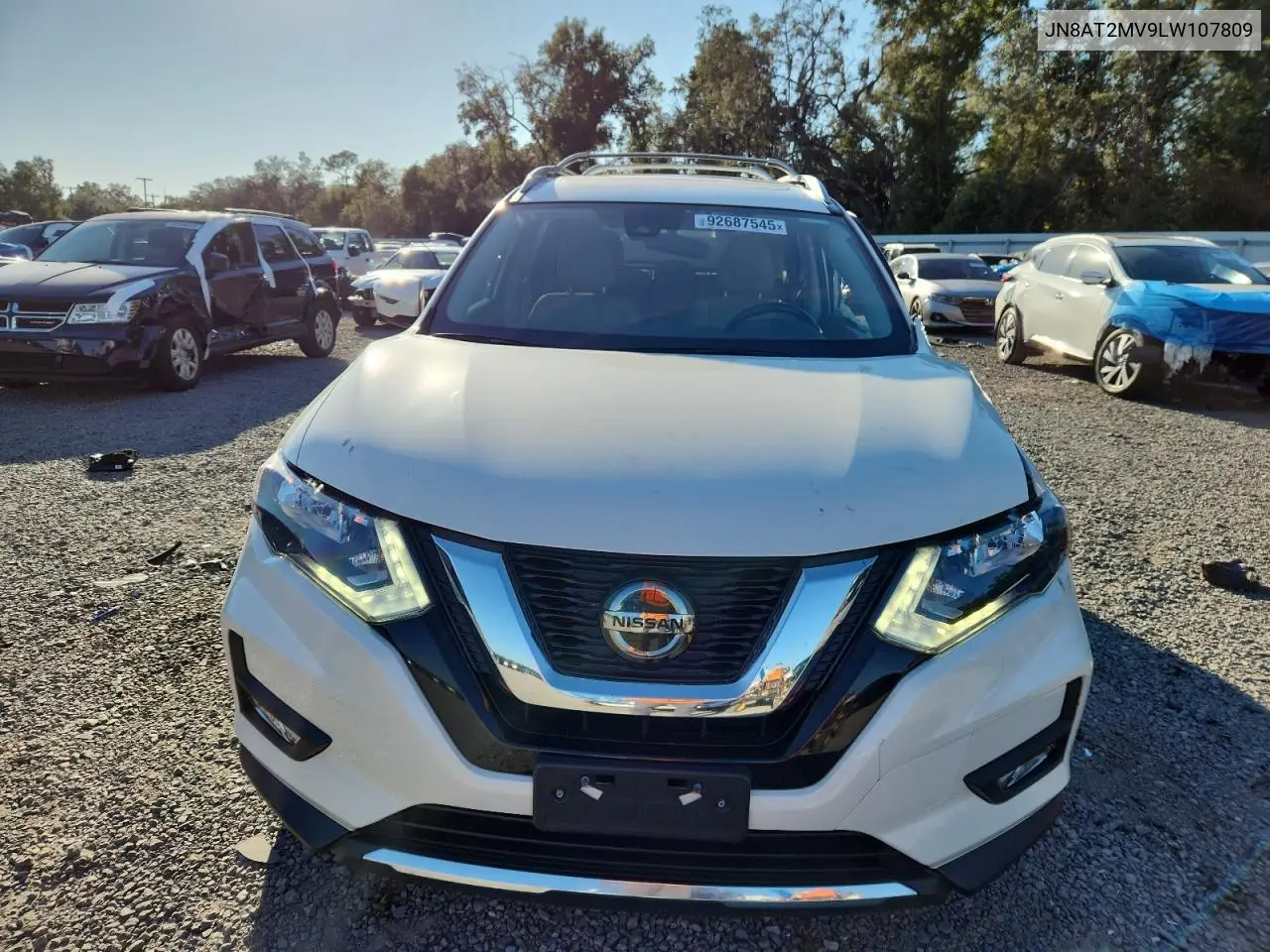 JN8AT2MV9LW107809 2020 Nissan Rogue S