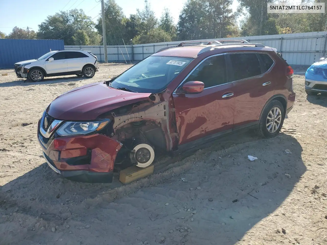 5N1AT2MT1LC764157 2020 Nissan Rogue S