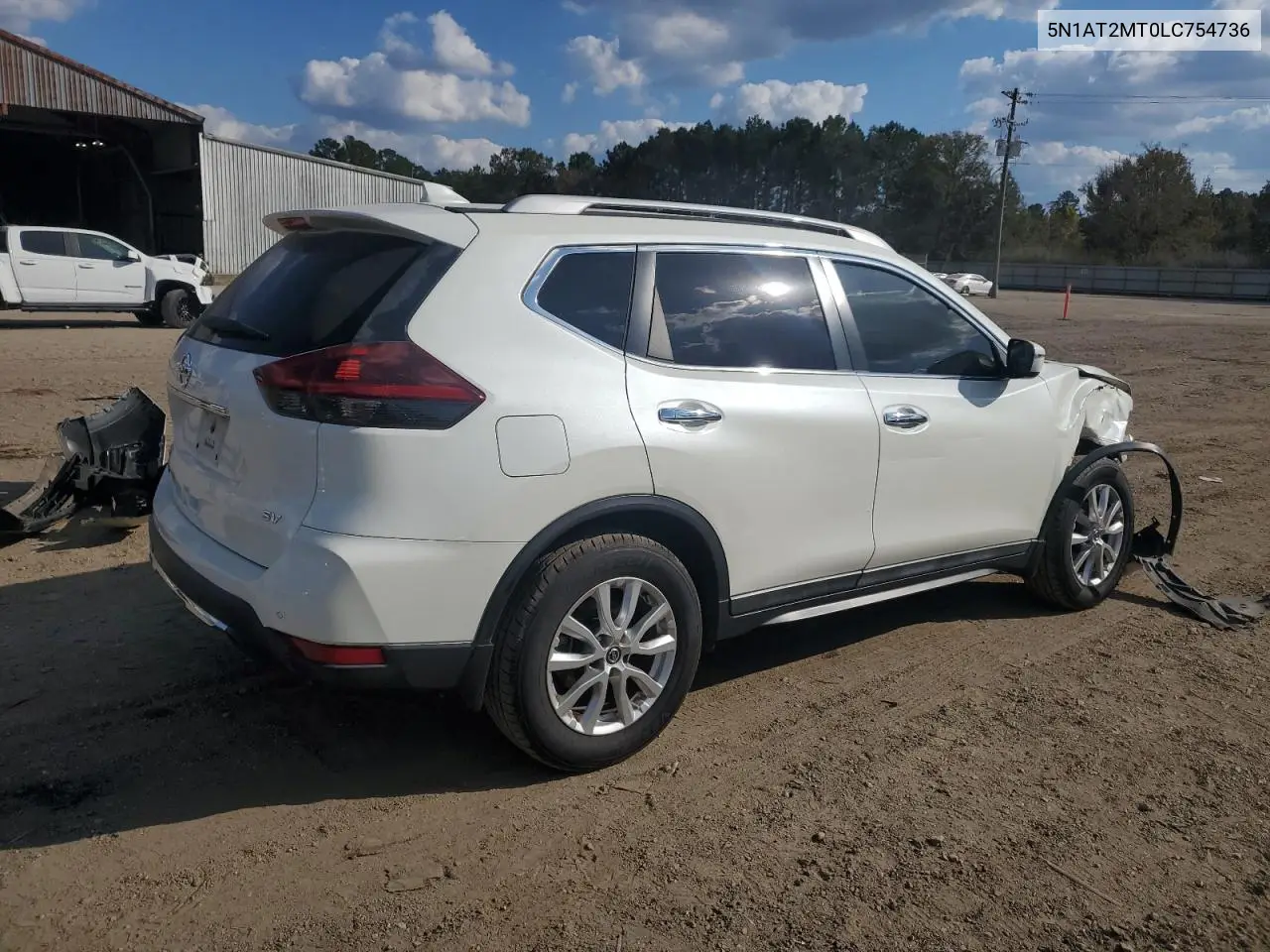 5N1AT2MT0LC754736 2020 Nissan Rogue S