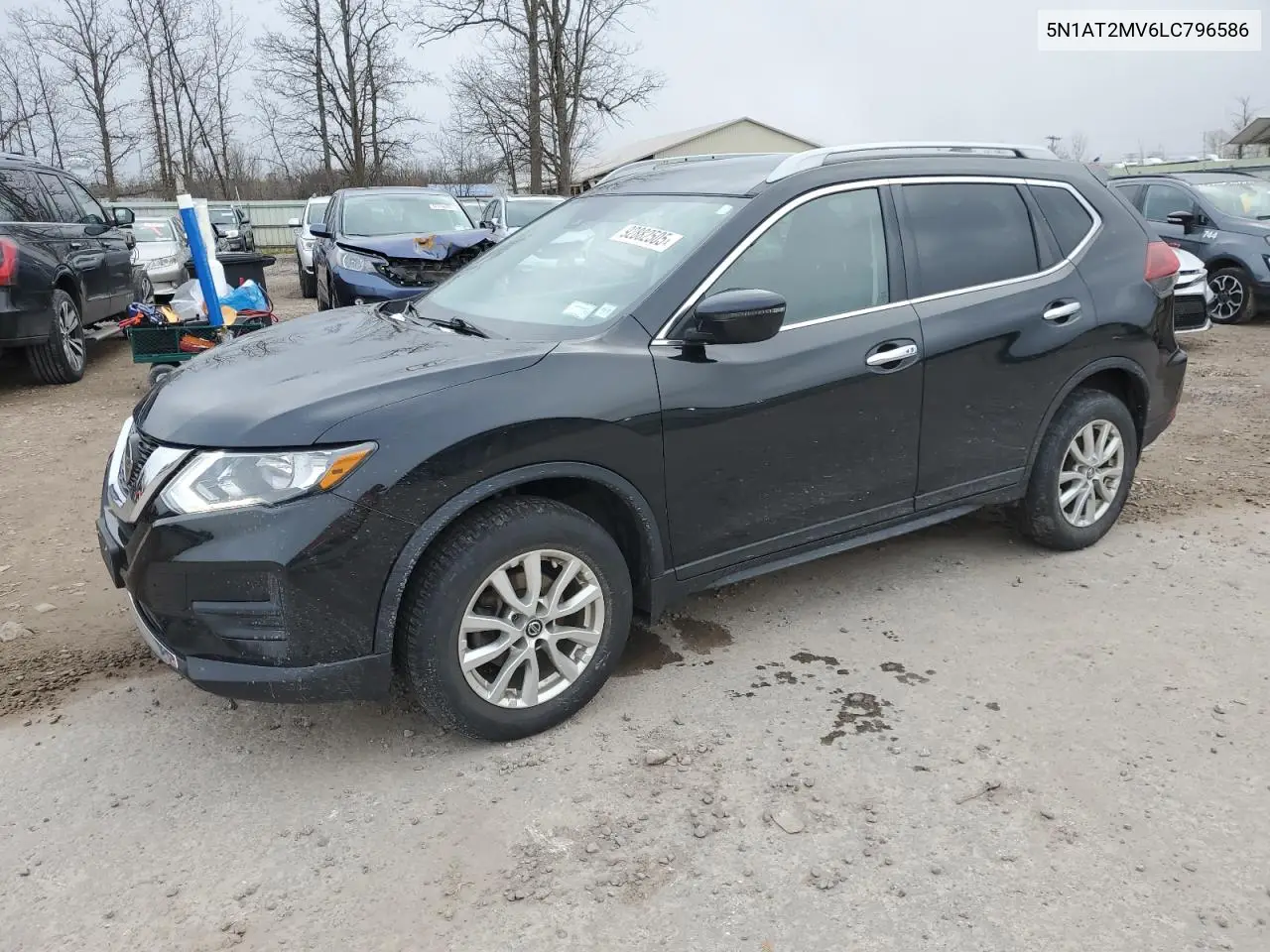 5N1AT2MV6LC796586 2020 Nissan Rogue S