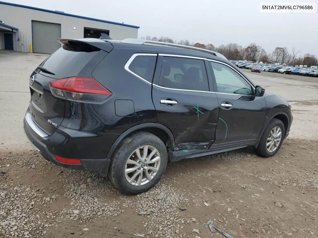 5N1AT2MV6LC796586 2020 Nissan Rogue S