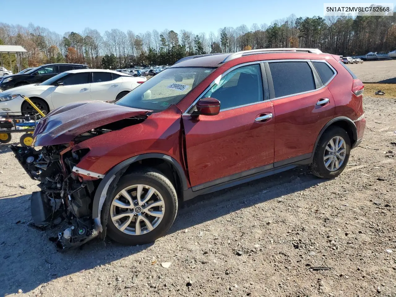 5N1AT2MV8LC752668 2020 Nissan Rogue S
