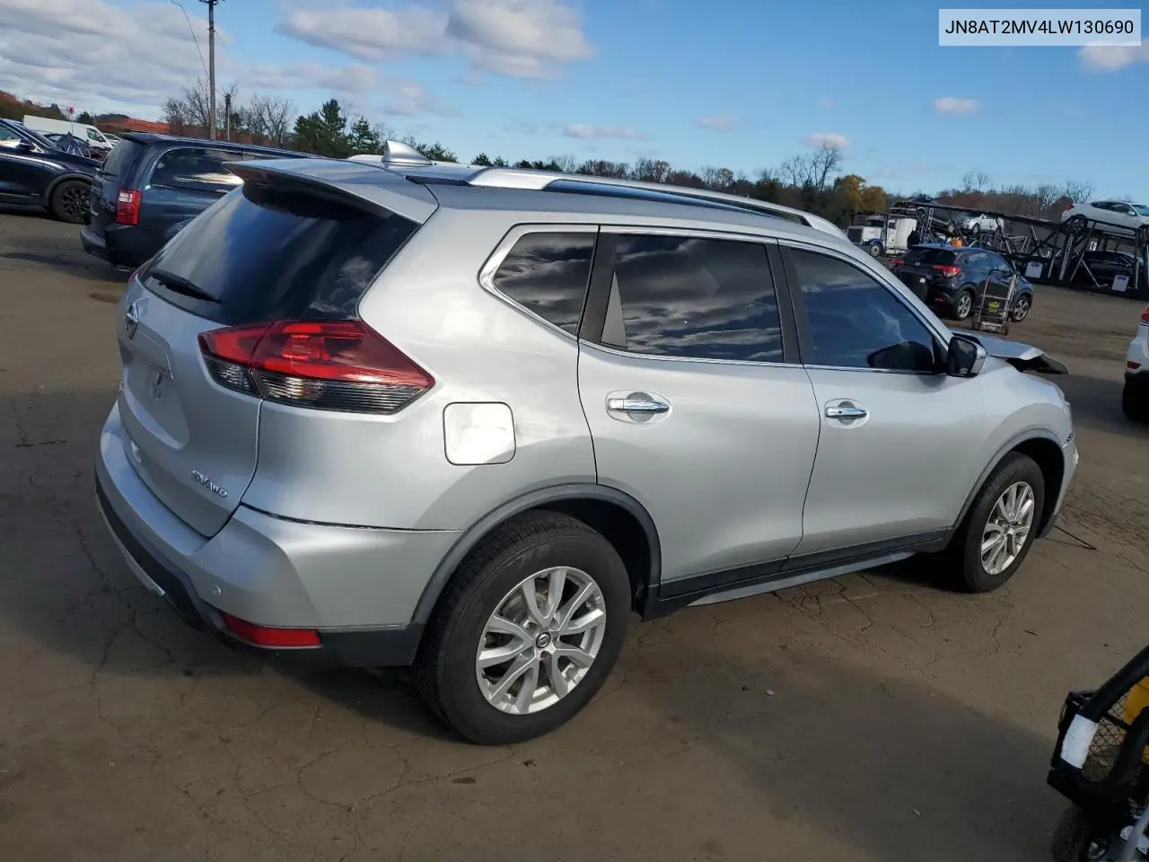 JN8AT2MV4LW130690 2020 Nissan Rogue S