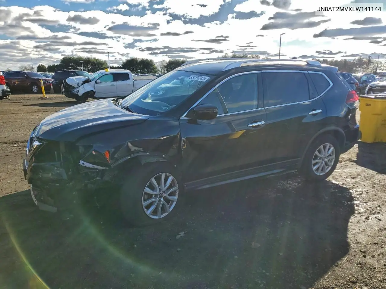 JN8AT2MVXLW141144 2020 Nissan Rogue S