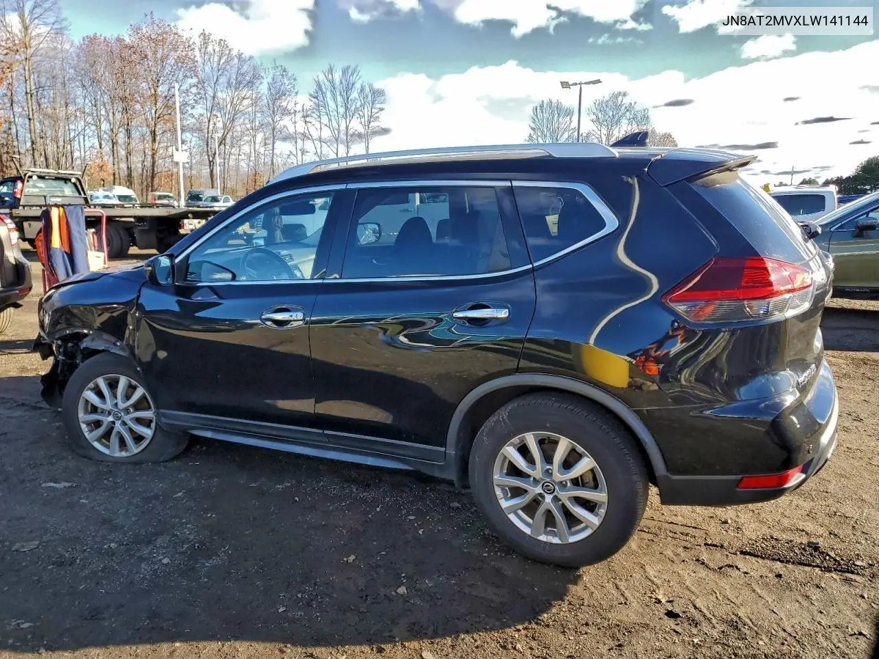JN8AT2MVXLW141144 2020 Nissan Rogue S