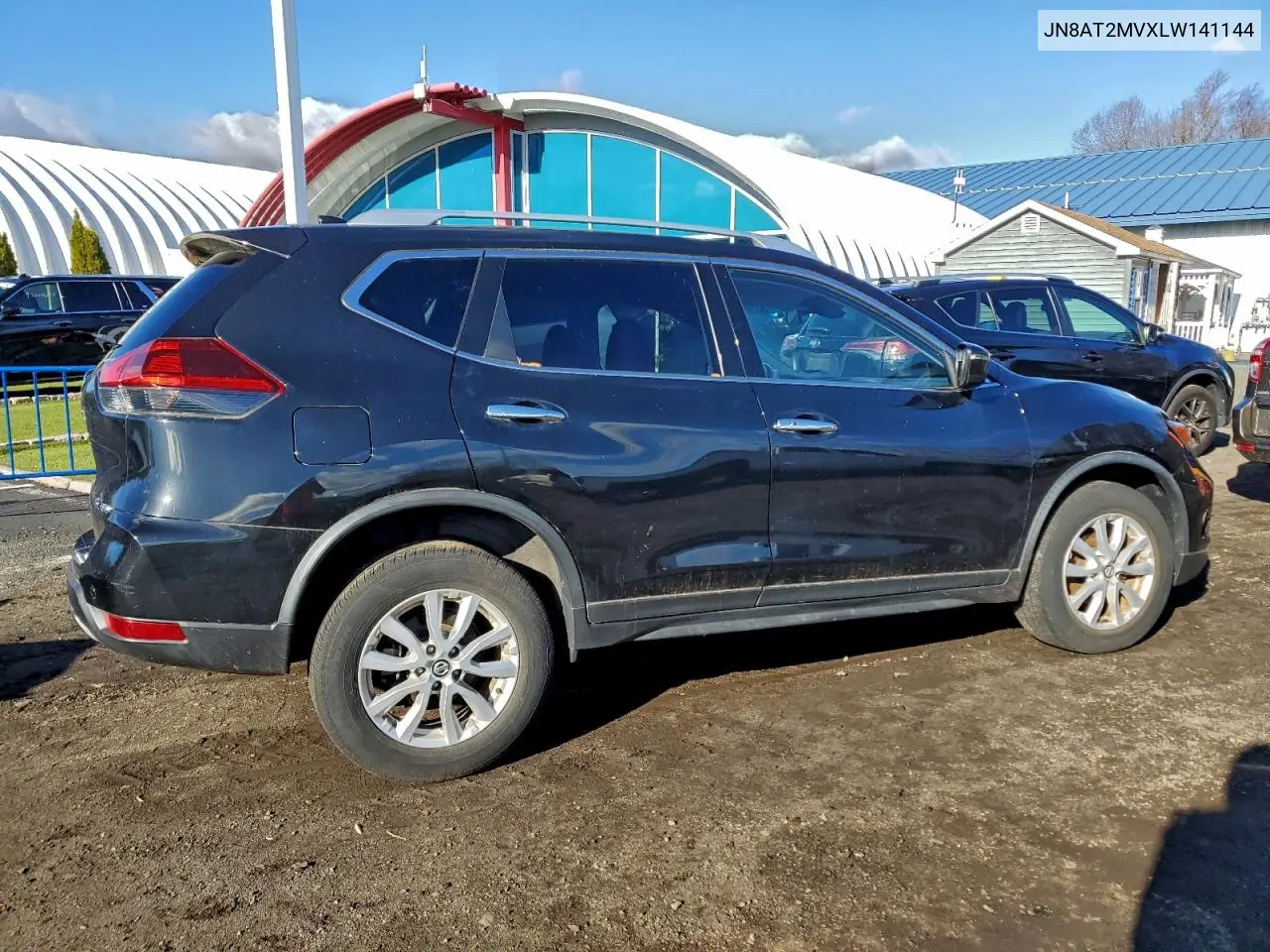 JN8AT2MVXLW141144 2020 Nissan Rogue S
