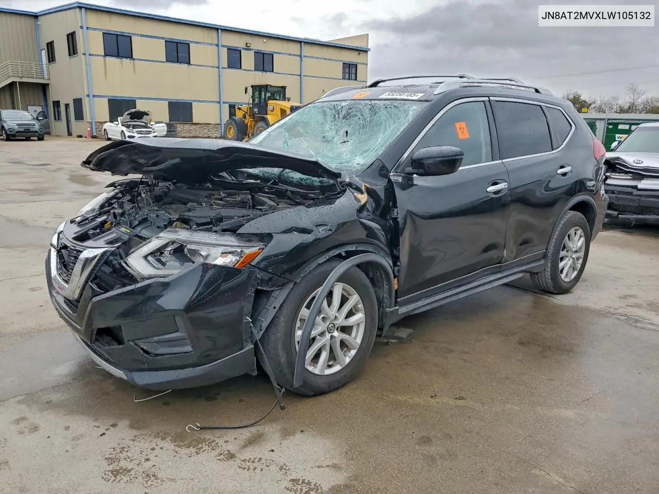 JN8AT2MVXLW105132 2020 Nissan Rogue S